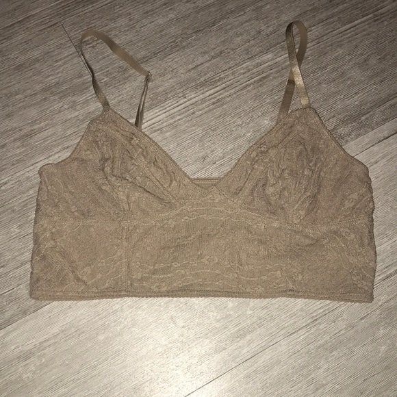 Free people taupe lace bralatte - Picture 1 of 5